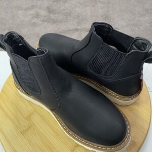 Deer Stags‎ Jameson Junior Boys shoes Boots Ankle -Black size 5M NWT